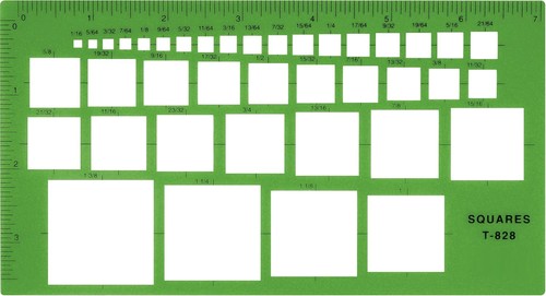 828 technical squares - t-828,