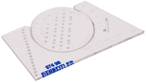 Staedtler ames lettering - ames, guide