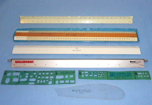 Ruler lot drafting - lot, engineer