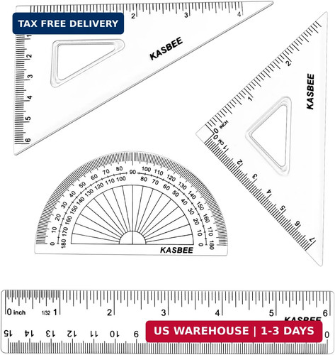 Triangular ruler set - triangular, set,