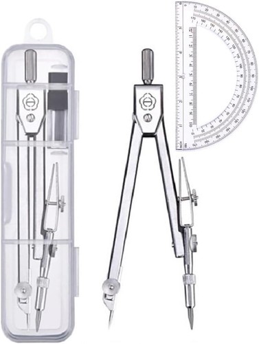 Protractor and compass - protractor,