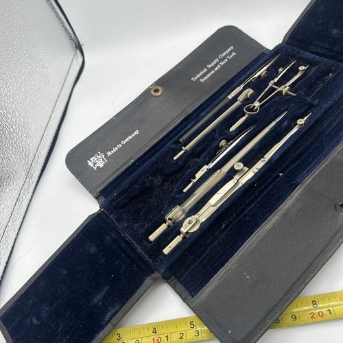 Vintage drafting tools - vintage, set