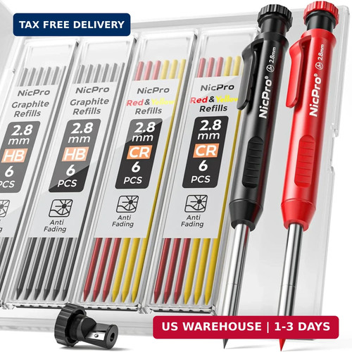 Carpenter pencil with - carpenter,