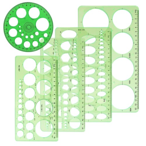 Circle template pieces - 5,