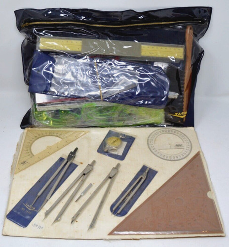 Lot vintage drafting - of,