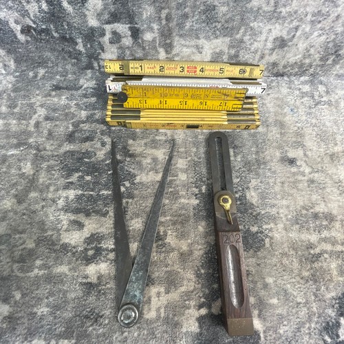 Vtg surveyor tool lot - vtg, lufkin