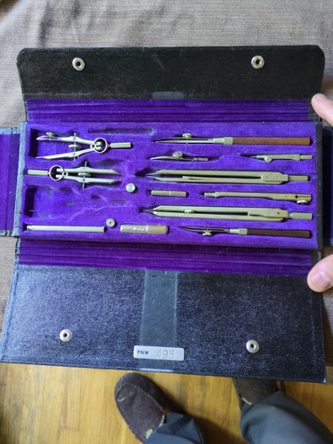 Vintage drafting tool - tool, set