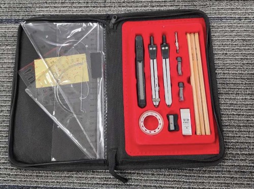 Bargain drafting set zipper - drafting, in