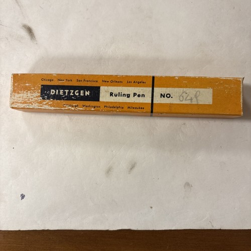 Vintage dietzgen 64p ruling - vintage,